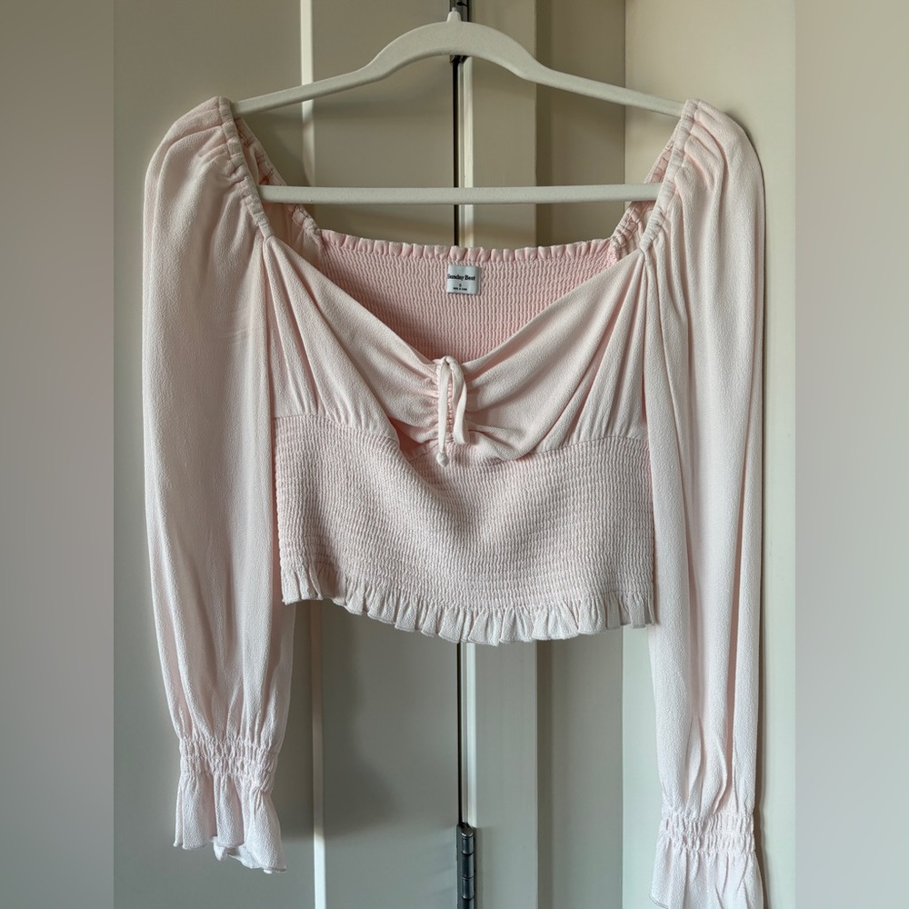 Aritzia Sinatra Longsleeve Blouse